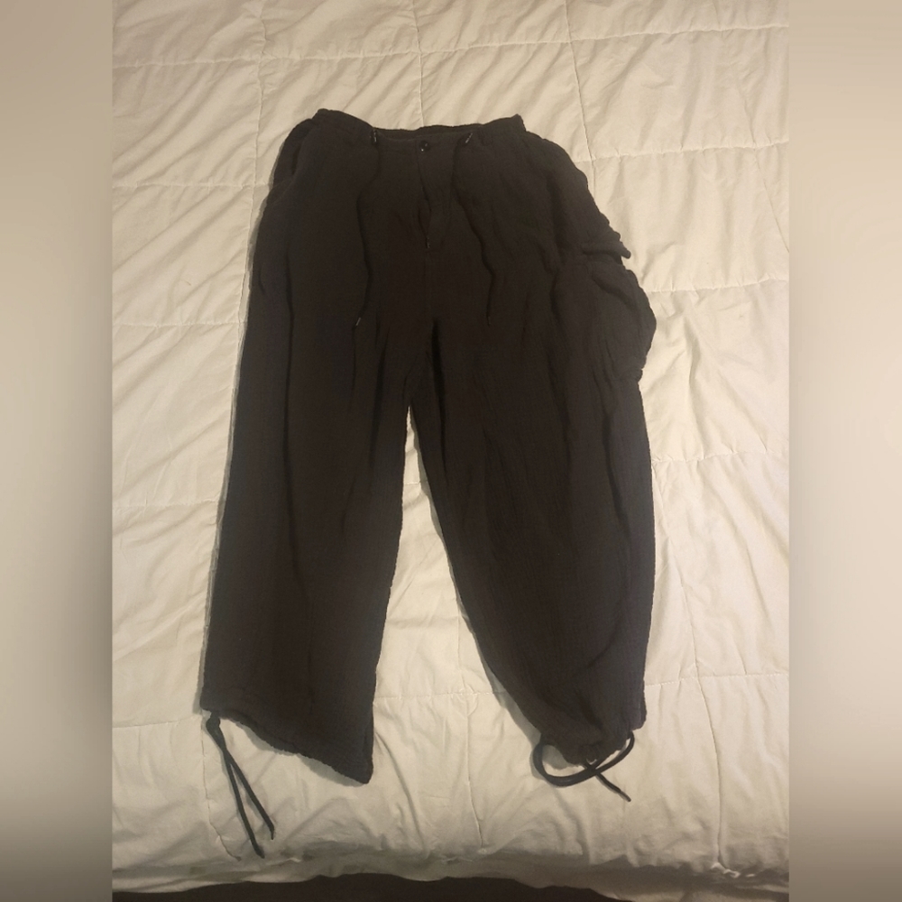 Button up balloon pants